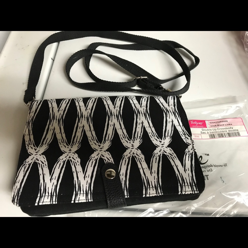 Double up crossbody bag